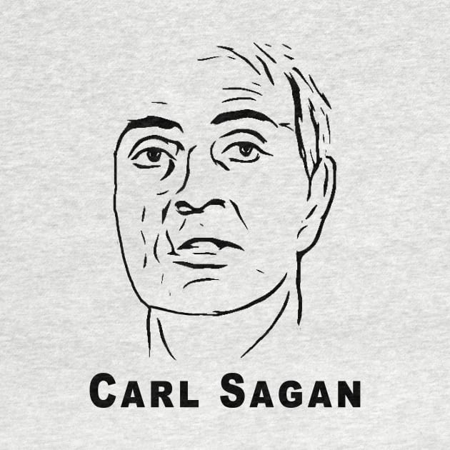 Carl Sagan by RockettGraph1cs